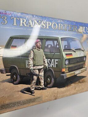 SEALED Takom T3 Transporter Bus 1:35 Scale Model Kit No. 2013 Military Van ISAF